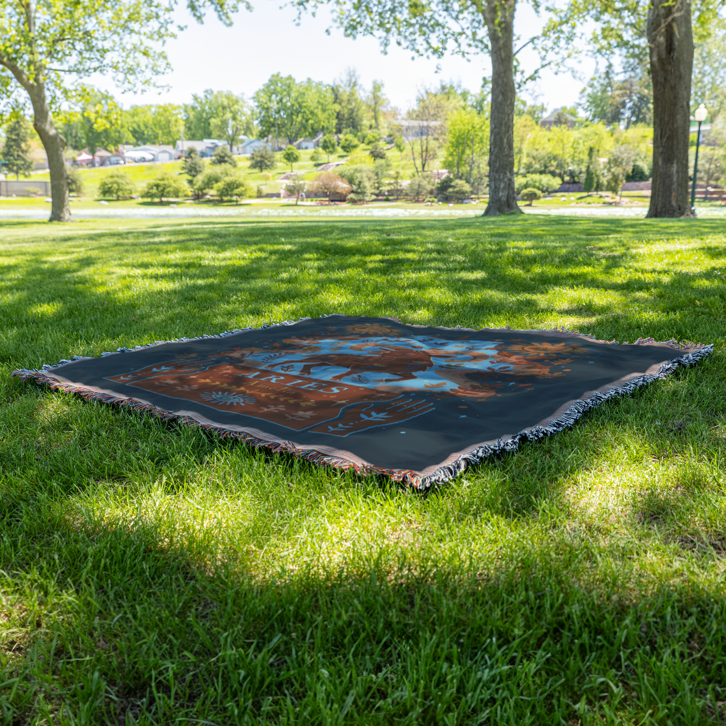 Personalized_Aries_Zodiac_Woven_Throw_Bl_Grass_V_Mockup.png