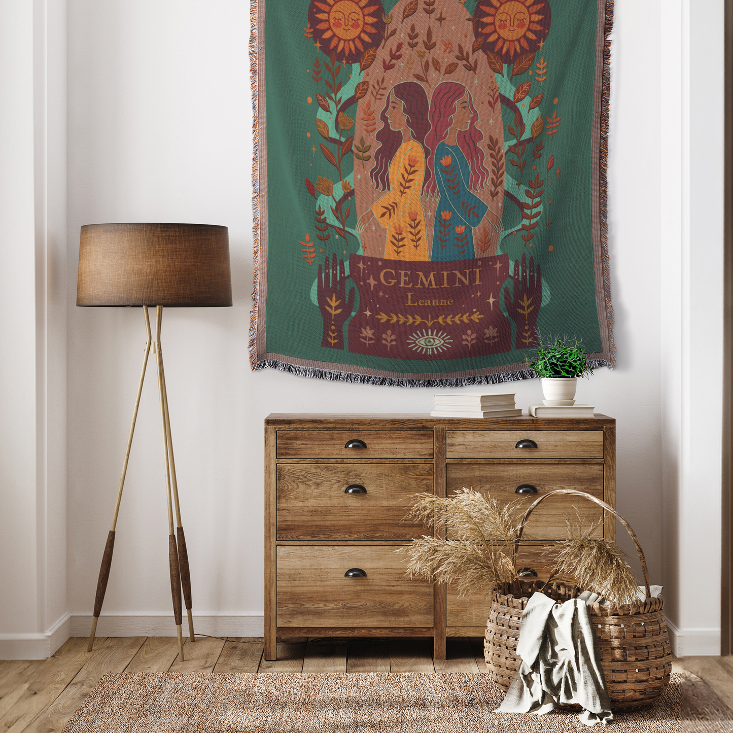 Personalized_Gemini_Zodiac_Woven_Throw_B_Tapestry_V_Mockup.png